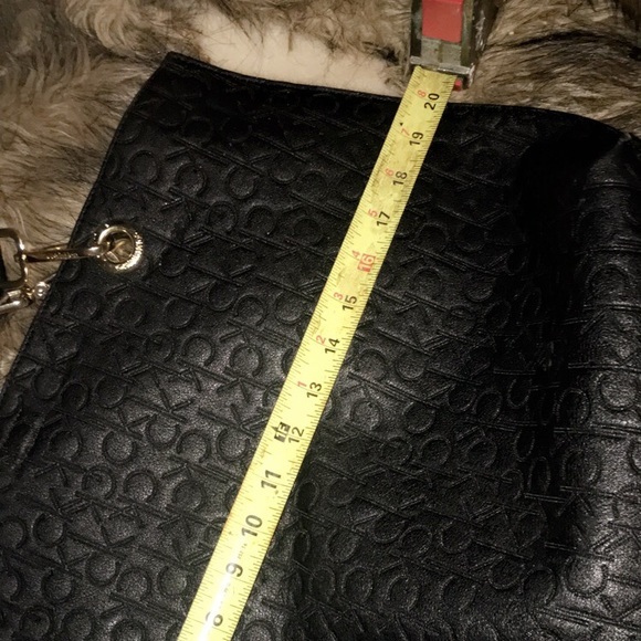 CK All Black Monogram Purse - Picture 7 of 8